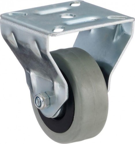 Колесная опора аппаратная TELLURE ROTA 375 102 неповоротная, диаметр 60мм, грузоподъемность 50кг 375102 - изображение 3