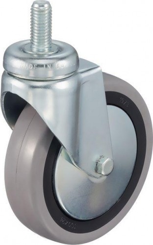 Колесная опора аппаратная TELLURE ROTA 376 104 поворотная, диаметр 100мм, грузоподъемность 55кг,  376104 - изображение 2