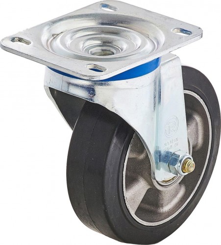 Колесная опора большегрузная TELLURE ROTA 724506 поворотная, 200 мм, 500 кг - изображение 5