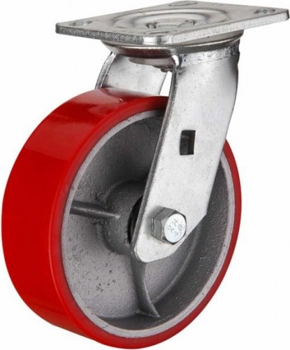 Колесная опора большегрузная MFK-TORG SCP63 полиуретан, поворотное 160 мм 1043160