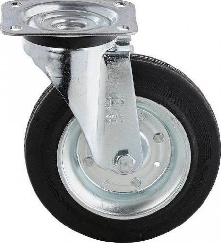 Колесная опора большегрузная TELLURE ROTA 053344 поворотная, 200 мм, 230 кг - изображение 4