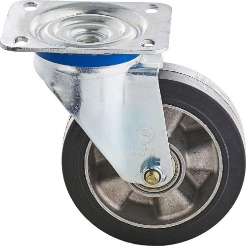 Колесная опора большегрузная TELLURE ROTA 724506 поворотная, 200 мм, 500 кг - изображение 4