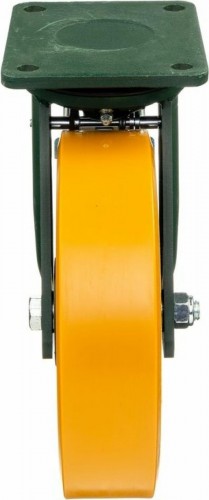 Колесная опора большегрузная TELLURE ROTA 648538 поворотная с задним тормозом, 300 мм, 2300 кг - изображение 3