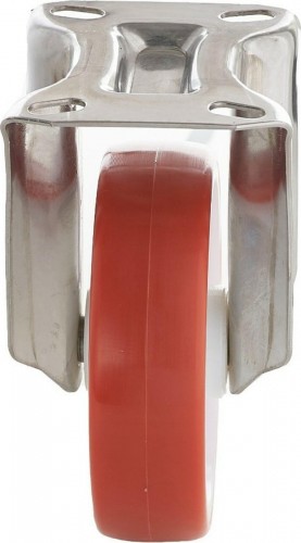 Колесная опора большегрузная TELLURE ROTA 605101 неповоротная,  80 мм, 120 кг - изображение 2