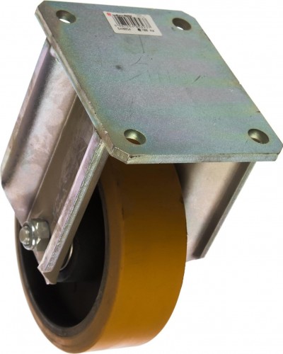 Колесная опора большегрузная TELLURE ROTA 648854 неповоротная, 150 мм, 700 кг - изображение 3