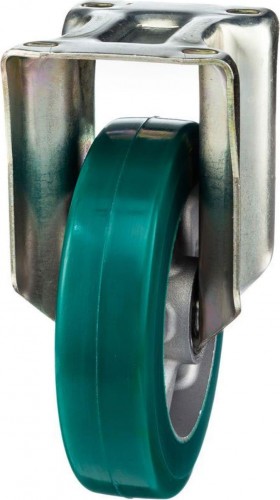 Колесная опора большегрузная TELLURE ROTA 627704 неповоротная, 160 мм, 500 кг - изображение 4