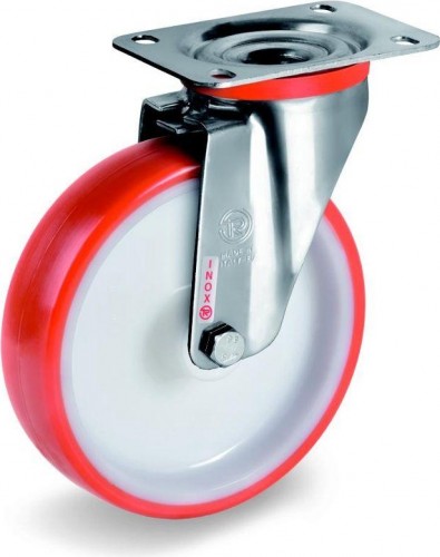 Колесная опора большегрузная TELLURE ROTA 604404 поворотная, 150 мм, 220 кг