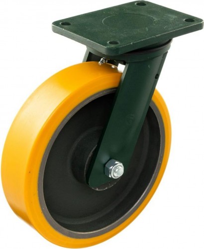 Колесная опора большегрузная TELLURE ROTA 648307 поворотная, 250 мм, 1500 кг