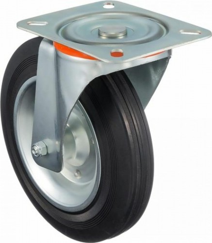 Колесная опора большегрузная TELLURE ROTA 534909 поворотная, 280 мм, 390 кг - изображение 5