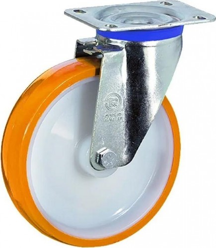 Колесная опора большегрузная TELLURE ROTA 665306 поворотная, 200 мм, 500 кг