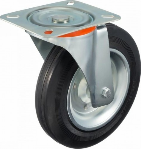 Колесная опора большегрузная TELLURE ROTA 534908 поворотная, 250 мм, 300 кг - изображение 3