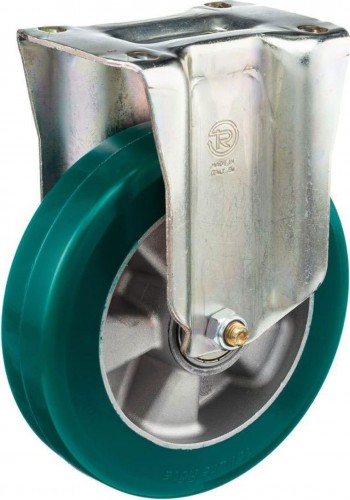 Колесная опора большегрузная TELLURE ROTA 627704 неповоротная, 160 мм, 500 кг