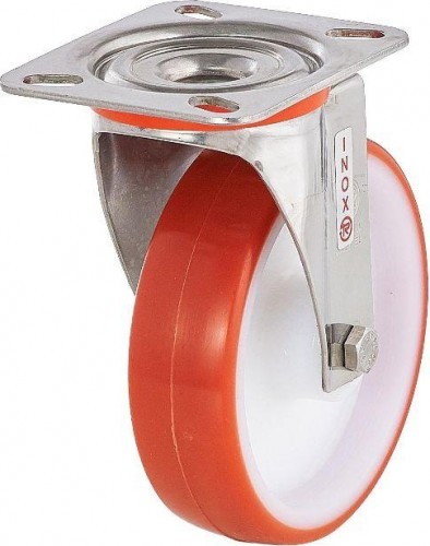 Колесная опора большегрузная TELLURE ROTA 604402 поворотная, 100 мм, 170 кг - изображение 2