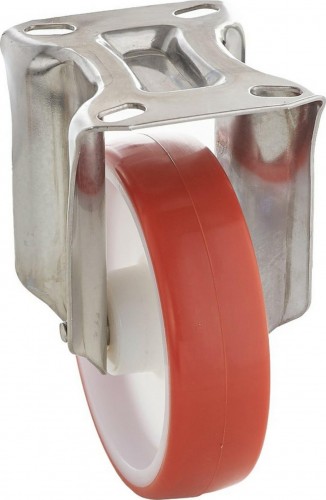 Колесная опора большегрузная TELLURE ROTA 605901 неповоротная,  80 мм, 120 кг - изображение 3