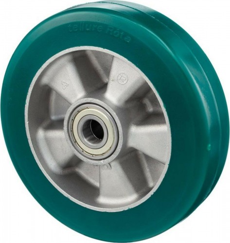 Колесная опора большегрузная TELLURE ROTA 622106 под ось, 200 мм, 700 кг, полиуретан tr-roll - изображение 3