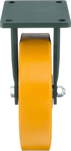 Колесная опора большегрузная TELLURE ROTA 648416 неповоротная, 200 мм, 1600 кг - изображение 5