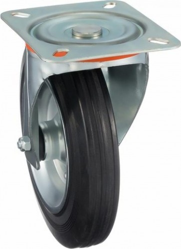 Колесная опора большегрузная TELLURE ROTA 534908 поворотная, 250 мм, 300 кг - изображение 4