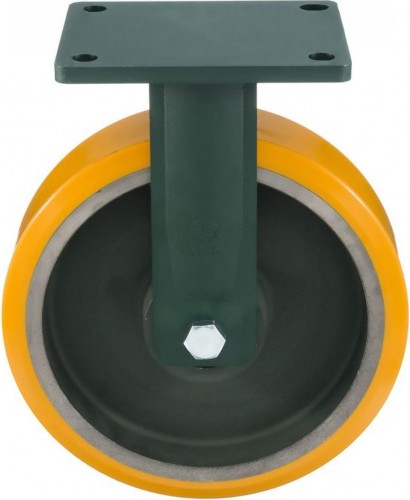 Колесная опора большегрузная TELLURE ROTA 648416 неповоротная, 200 мм, 1600 кг - изображение 2