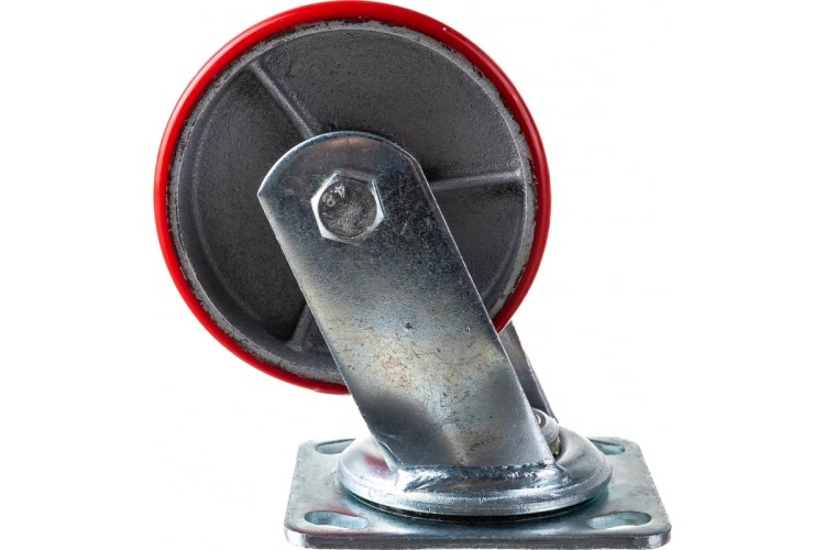 Колесная опора большегрузная LONGWAY SCp 55 поворотная, полиуретан, D-125 мм 01120490