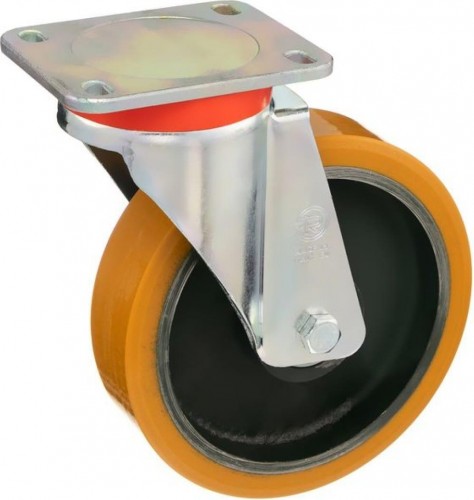 Колесная опора большегрузная TELLURE ROTA 647854 поворотная, 150 мм, 700 кг - изображение 5