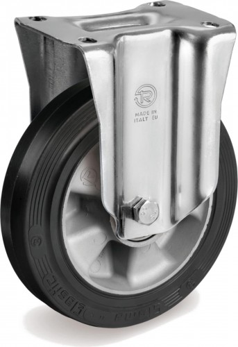 Колесная опора большегрузная TELLURE ROTA 726210 неповоротная, 160 мм, 300 кг