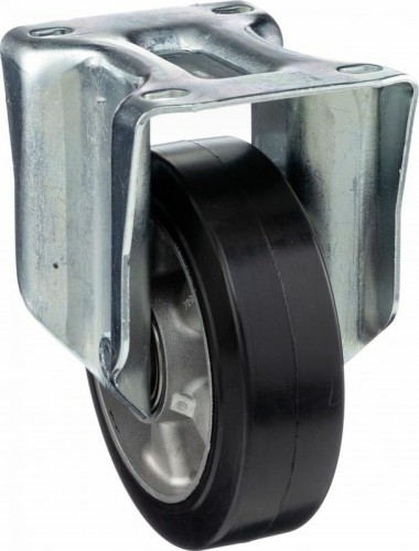 Колесная опора большегрузная TELLURE ROTA 726210 неповоротная, 160 мм, 300 кг - изображение 3