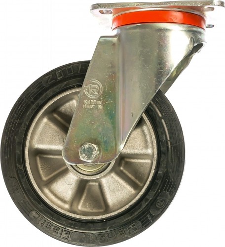 Колесная опора большегрузная TELLURE ROTA 727516 поворотная, 200 мм, 500 кг - изображение 2