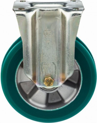 Колесная опора большегрузная TELLURE ROTA 627704 неповоротная, 160 мм, 500 кг - изображение 2