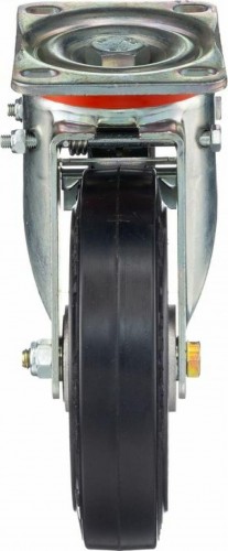 Колесная опора большегрузная TELLURE ROTA 727206 поворотная с задним тормозом, 200 мм, 500 кг - изображение 3