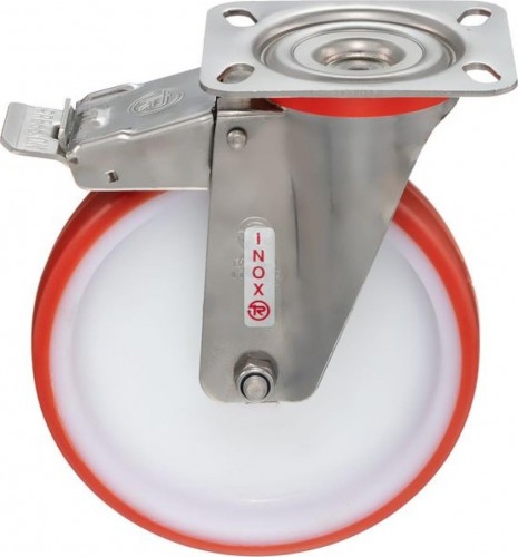 Колесная опора большегрузная TELLURE ROTA 606604 поворотная с тормозом, 150 мм, 220 кг - изображение 2