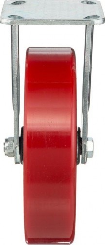 Колесная опора большегрузная СТЕЛЛА-ТЕХНИК 1041-200 полиуретановая неповоротная, 152 мм, 460 кг - изображение 3