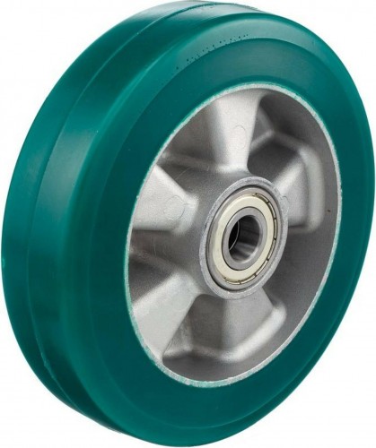 Колесная опора большегрузная TELLURE ROTA 622106 под ось, 200 мм, 700 кг, полиуретан tr-roll - изображение 5