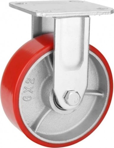 Колесная опора большегрузная TOR FCp 92 полиуретан 75 мм, ширина-30 (непов., площ., шарико 1027218