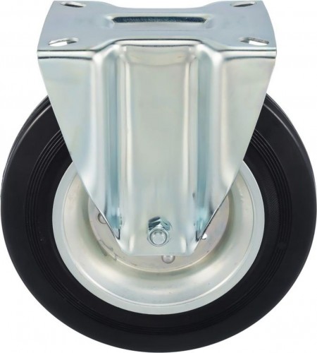 Колесная опора большегрузная TELLURE ROTA 535909 неповоротная, 280 мм, 390 кг - изображение 3