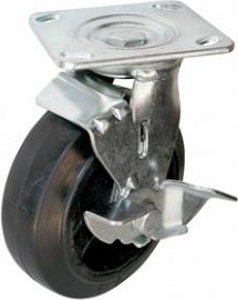 Колесная опора LONGWAY для вышки-туры поворот. с тормозом D-150мм (115*100мм) SCdb 63 1084160