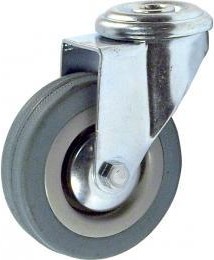 Колесная опора мебельная LONGWAY Scg25 поворотная, D-50 мм