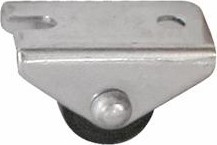 Колесная опора мебельная LONGWAY 62015 неповоротная, полипропилен, D-15 мм