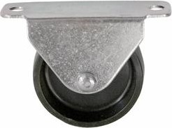 Колесная опора мебельная LONGWAY 62045 неповоротная, полипропилен, D-45 мм
