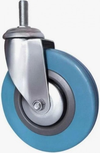 Колесная опора мебельная TOR SCtv 25 синее 50 мм (болт, покрытие из поливинилхлорида, п 1027143