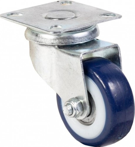 Колесная опора мебельная TOR SCv 25 синее 50 мм (площадка, покрытие из поливинилхлорид 1027147
