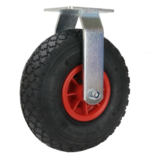 Колесная опора пневматическая СТЕЛЛА-ТЕХНИК 1120-255-1-F неповоротная