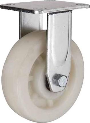 Колесная опора промышленная MFK-TORG 160 мм неповоротная, полиамид 1111160 1111160