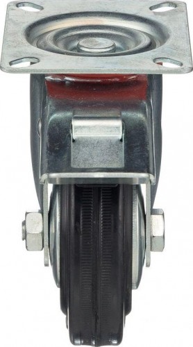 Колесная опора промышленная СТЕЛЛА-ТЕХНИК 4003-100 поворотная с тормозом, 100 мм, 70 кг - изображение 2