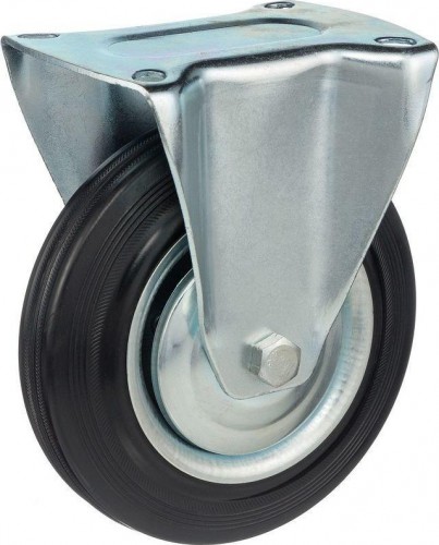 Колесная опора промышленная СТЕЛЛА-ТЕХНИК 4002-160 неповоротная, 160 мм, 145 кг 6973720468037 - изображение 4