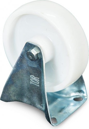 Колесная опора промышленная TOR FRCn 54 полиэтилен 125 мм (площадка, неповоротн.) 1024193