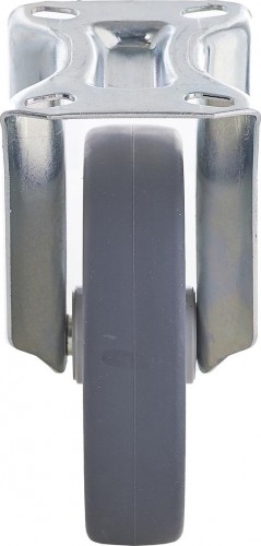 Колесная опора промышленная TELLURE ROTA 715 904 неповоротная, диаметр 150мм, грузоподъемность 140к 715904 - изображение 3