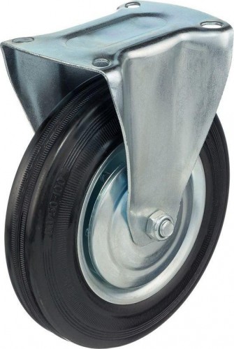 Колесная опора промышленная СТЕЛЛА-ТЕХНИК 4002-200 неповоротная, 200 мм, 185 кг 6973720468068 - изображение 4