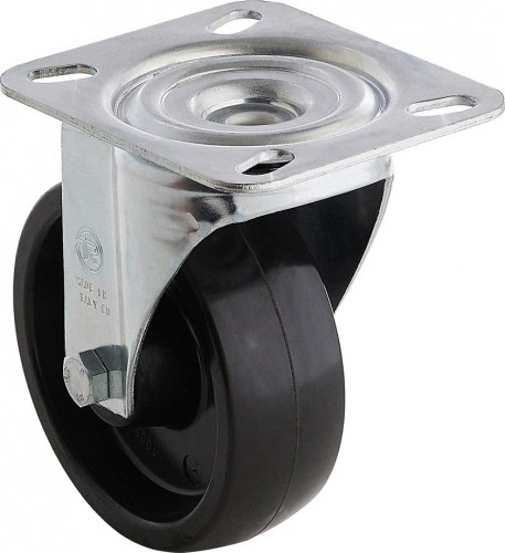 Колесная опора промышленная TELLURE ROTA 677 314 термостойкое поворотное, диаметр 150мм 677314 - изображение 3