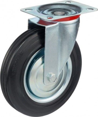 Колесная опора промышленная СТЕЛЛА-ТЕХНИК 4001-200 поворотная, 200 мм, 185 кг