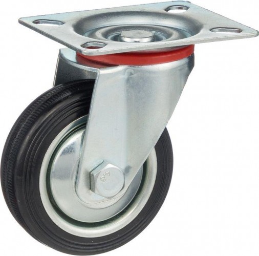 Колесная опора промышленная СТЕЛЛА-ТЕХНИК 4001-75 поворотная, 75 мм, 50 кг